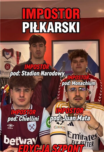 KAŻDY JEST IMPOSTOREM!!! @Angielski Kącik @Piotr Wójcik #dlaciebie #impostor #pilkanożna #footballquiz #konop37