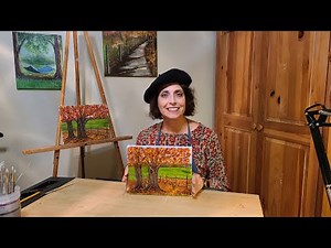 How to Paint Fall Foliage | Acrylic Painting