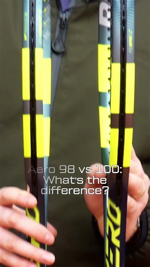 Babolat Pure Aero 98 vs 100