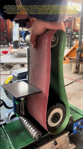 "Sanding to Perfection: How Belt Sanders Refine Metal Surfaces"