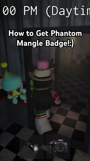 How to get Phantom Mangle in Fmr #scottcawthon #fnaf #fnaf3 #fredbearsmegaroleplay #roblox #mangle