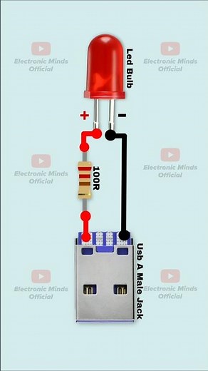 Simple USB Powered LED