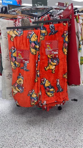 @dunnerloverhunter on Instagram: "@rossdressforless 🎄👀 Bestie, important eyes here — Christmas character blankets have officially hit the floor at Ross Dress for Less and it’s giving cozy overload! 🧸✨ From Winnie the Pooh 🍯 to Hello Kitty, The Grinch, Care Bears, Mickey & Minnie Mouse, Donald Duck, Bluey, Rudolph the Red-Nosed Reindeer, even The Nightmare Before Christmas — the gang’s all here! 🎅🎁 Run, don’t walk 🏃‍♀️💨 these are perfect for snuggling season and flying off the shelves fas