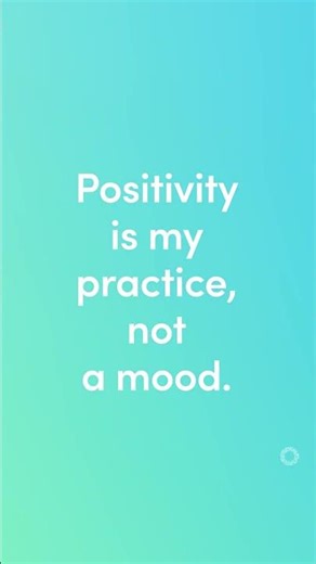 Daily Affirmation: Positivity