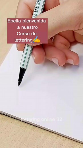 6.8K views · 114 reactions | Aprende lettering en nuestra Academia Online con más de 300 estudiantes de todas partes ✍️ #letteringlatinoamerica #letteringonline #lettering #brushletteringtutorial #brushlettering #abclettering #letrasbonitas | Lettering Online32 | Facebook