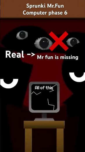 Mr.Fun Computer phase 6 and the real phase is missing or gone, #sprunki