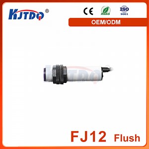 [Hot Item] Kjt Fj12 Sn 0.1m Plastic Cylindrical Diffuse Reflection Photoelectric Proximity Sensor