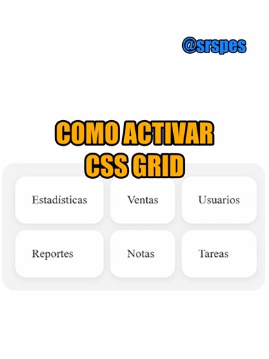 Cómo funciona CSS grid en CSS . . #srspes #cssdesdecero #html #desarrolloweb