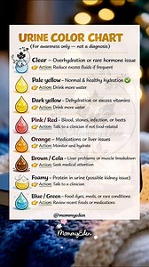 29K views · 42 reactions | Check This Every Time You Pee #fblifestyle #reelsfacebook #MommyEden #UrineColorChart #BodySignals #HealthAwareness #DailyWellness #ListenToYourBody #DidYouKnow | Mommy Eden | Facebook
