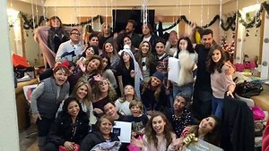 Best Team Ever 🍇🎁🎄🎉 @vinoelamor | Irina Baeva