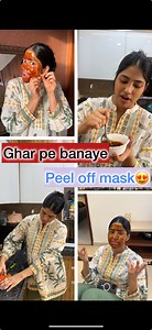 221K views · 3.1K reactions | Ghar pe banaye peel off mask | Suyash | Facebook