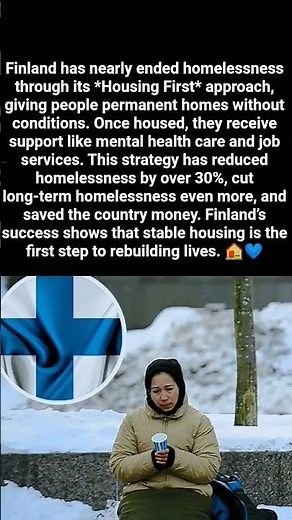 How Finland Nearly Ended Homelessness 🏠✨