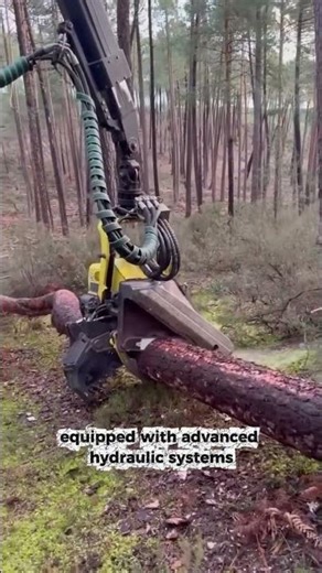 Harvester Head — Smart Innovation for Efficient Wood Harvesting‎ #shorts #technology #modern