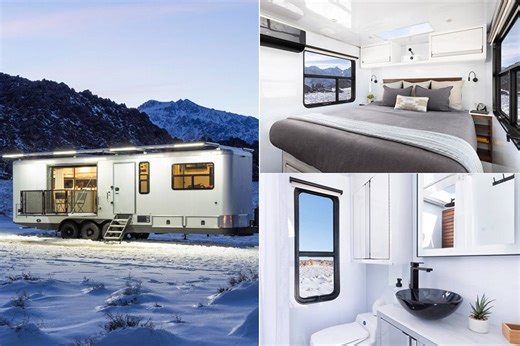 2024 Living Vehicle HD Trailer Lets You Work and Live from the Road in Pure Luxury