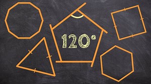 How to determine the number of sides of a regular polygon given one interior angle