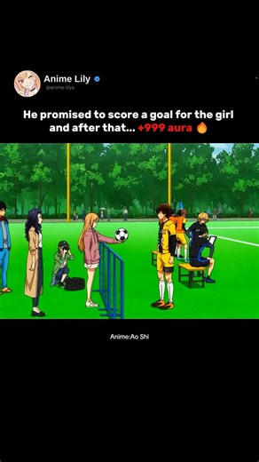 Jujutsu Kaisen Daily on Instagram: "Bros aura 🔥 📖 Name: Ao Ashi 🎭 Genre: Sports (Soccer), Drama 📺 Episodes: 24 📜 Synopsis Ashito Aoi, a hot-headed but talented boy from a small town, dreams of becoming a pro soccer player. After a failed high school match, his future looks bleak—until a Tokyo youth coach scouts him. Now, Ashito must face tough training, rivals, and his own weaknesses to chase greatness. #animeshorts #animeedits #ragnacrimson #animemoments #animescenes #animemoment"