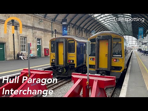Trainspotting at Hull Paragon Station