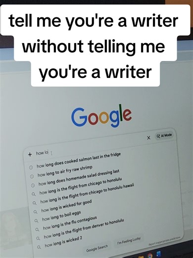 the google search engine hates to see a writer coming 😅 #writertok #writersoftiktok #authortok #writerthings #fyp
