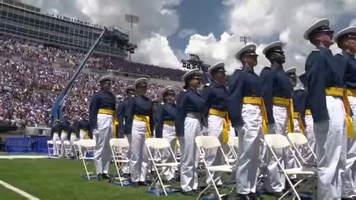 25K views · 360 reactions | Congrats Airmen! Nearly 1,000 cadets celebrated their graduation from the United States Air Force Academy on Thursday. After the ceremony, a special flyover by various Air Force jets passed over the stadium. | Q2 News | Facebook