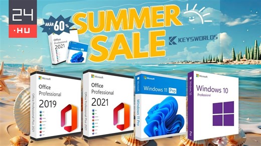 Életre szóló Windows 11 licenc már 4400 Ft-tól és Office 2021 7100 Ft-tól