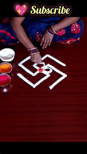 Kutty kolam design 🌺🌺#trendingshorts #viralvideo #shorts ‪@deepascuterangoli2824‬