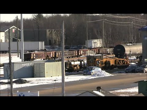 CSX restores unused part of rail yard - Portland, Maine 1/2025