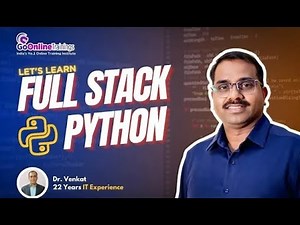 Full Stack Python – Demo Session 1 (FREE )