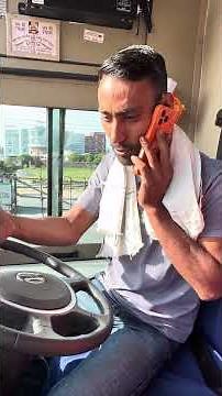 Gadi mai na toh clutch hai na gear hai #tranding #viralreels #bus #clutch #gear #driver #vlog