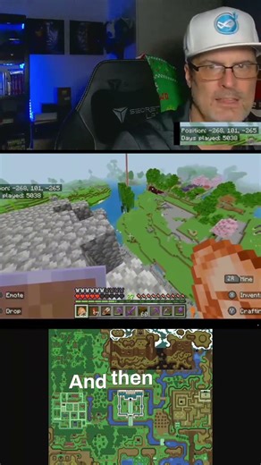 building The Legend of Zelda in Minecraft #minecraft