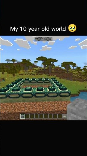 I Logged Into My 10-Year-Old Minecraft World… 🥹⛏️