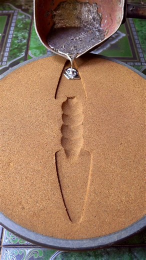 Metal Casting & Smelting on Sand: Art & Craft
