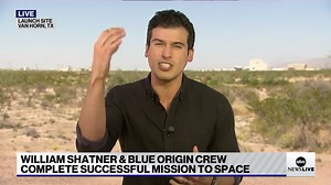 William Shatner and crew detail trip to space