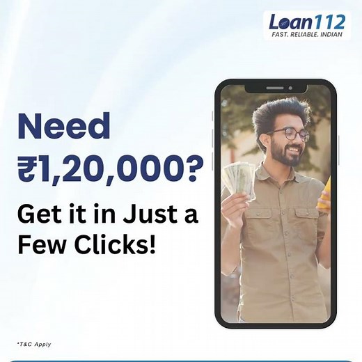 Get Instant Personal Loan up to ₹1,20,000 | 100% Digital Process | Loan112