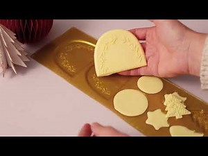 Recette de Noël : bûche fruits rouges pistache avec Scrapcooking