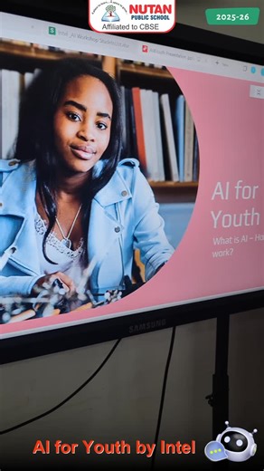 Nutan Public School - (CBSE), Sama, Vadodara on Instagram: "AI for Youth | Empowering Lives with Technology. Today, on 17/1/26, Saturday at Nutan Public School, the Intel AI Digital Readiness – AI for Youth workshop was successfully conducted in collaboration with Jayso Foundation for students of Grades 6 to 9, with enthusiastic participation from 50+ students. 👩‍🏫 Mentors • Ms. Payal – Head PMU & Treasurer, Jayso Foundation • Mr. Samay – Mentor, Jayso Foundation • Mr. Pallav Shah – Internatio