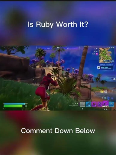 Fortnite edit Is Ruby worth it? Or should I go back to my old skin #fortnite #fortniteclips