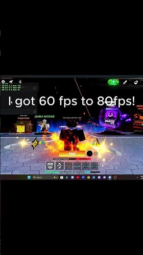 How to get good fps on pc roblox#roblox #fps #fyp