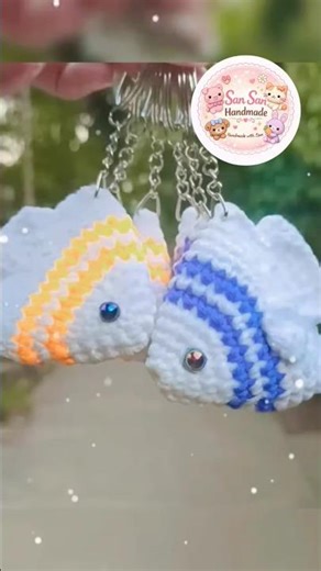 ငါးသော့ချိတ်လေး🐠🐠🐠 သဘောကျလိုတဲ့😍 အော်ဒါထပ်ရ🤭🤭🤭#handmadewithlove #Handmade #keychain