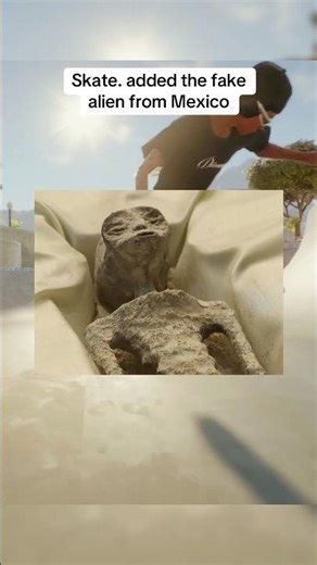 Skate. added the fake alien meme from Mexico to the game #skate #easkate #skate4