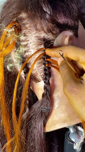 Invisible knot crochet hair tutorial for starters #howto #diy #crochet #tuto