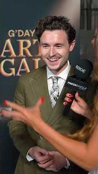 Callan McAuliffe on His Upcoming Movie Filming in Australia | G'Day USA Arts Gala 2025 Red Carpet