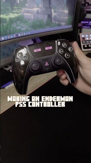 Minecraft Fans Need This PS5 Controller #ps5 #minecraft #customtech