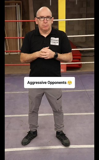 3 stage plan for dealing with an aggressive fighter 🥊 | MyBoxingCoach