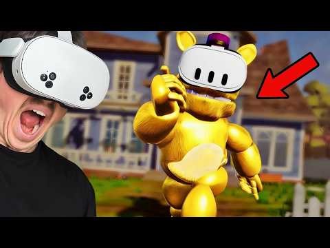 FREDBEAR, DE VR-BAN VAGYUNK | Hello Neighbor Mod