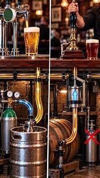 How Does Beer Get From the Cellar to Your Pint? 🍺🇬🇧