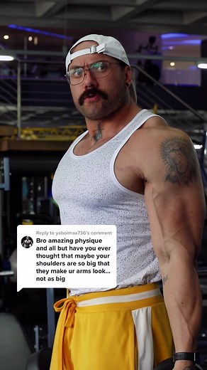 Reply to @yaboimax736 i know none of you do… but i quite like my arms🤷🏼‍♂️ so im fine thanks #classicphysique #bodybuilding #gymtok