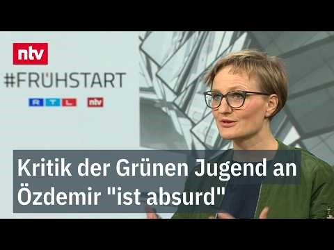 Kritik der Grünen Jugend an Özdemir "ist absurd" - Franziska Brantner im Frühstart