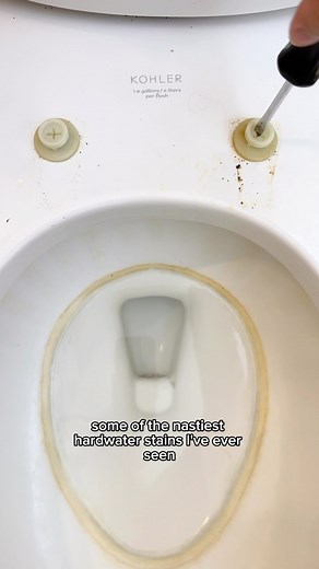 Azure MacCannell 👋 Cleaning & Organizing | Calcium Lime & Rust Remover by @clrbrands easily removed that hard water buildup! Head to stories or highlights under CLR Brands to see... | Instagram