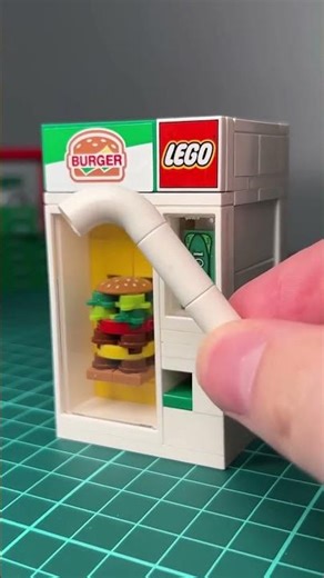 LEGO Burger Machine Actually Works…