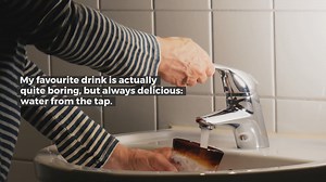 Lemonade with orange blossom water